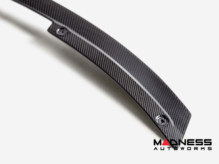 Ford Mustang Trunk Spoiler - Carbon Fiber - Type R - Gurney Flap for Dark Horse w/ Handling Package